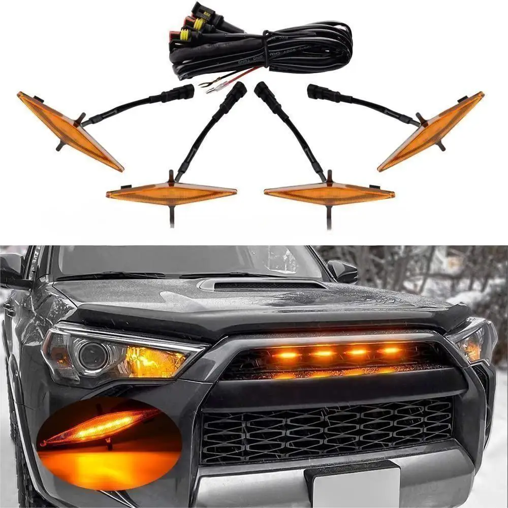 Raptor Lights Grill Bumper Grille for Toyota 4runner TRD SR5 14-20 Cars Plastic Grilles
Raptor Lights Grill Bumper Grille for Toyota 4runner TRD SR5 14-20 Cars Plastic Grilles