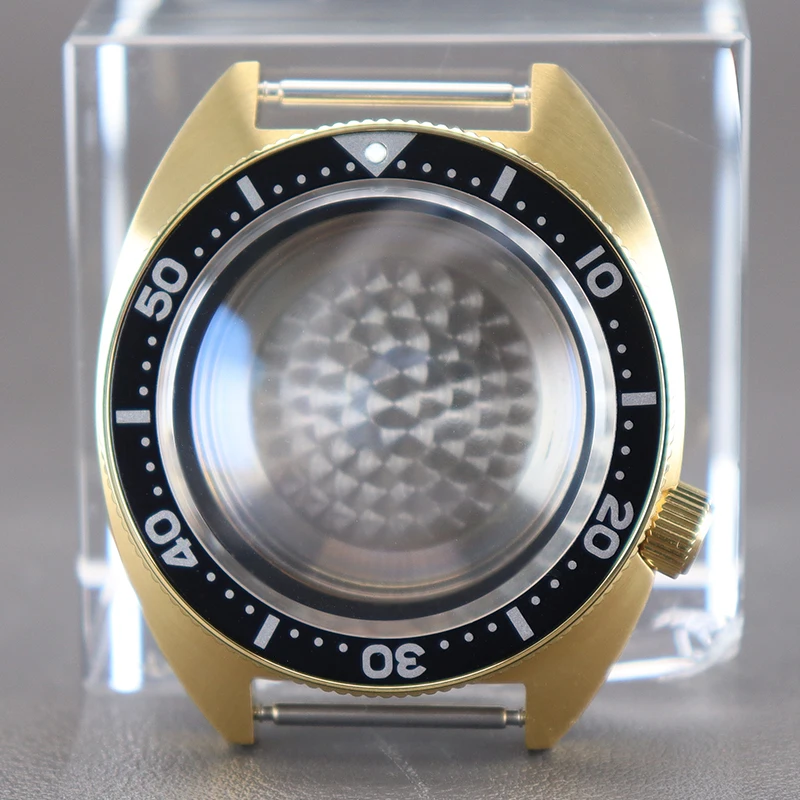 Gold 41mm Diving Watch Case Pure Black Chapter Ring For Seiko NH34 NH35 NH36 NH38 Movement 28.5mm Dial Mod SKX007 SKX013 Turtle
Gold 41mm Diving Watch Case Pure Black Chapter Ring For Seiko NH34 NH35 NH36 NH38 Movement 28.5mm Dial Mod SKX007 SKX013 Turtle