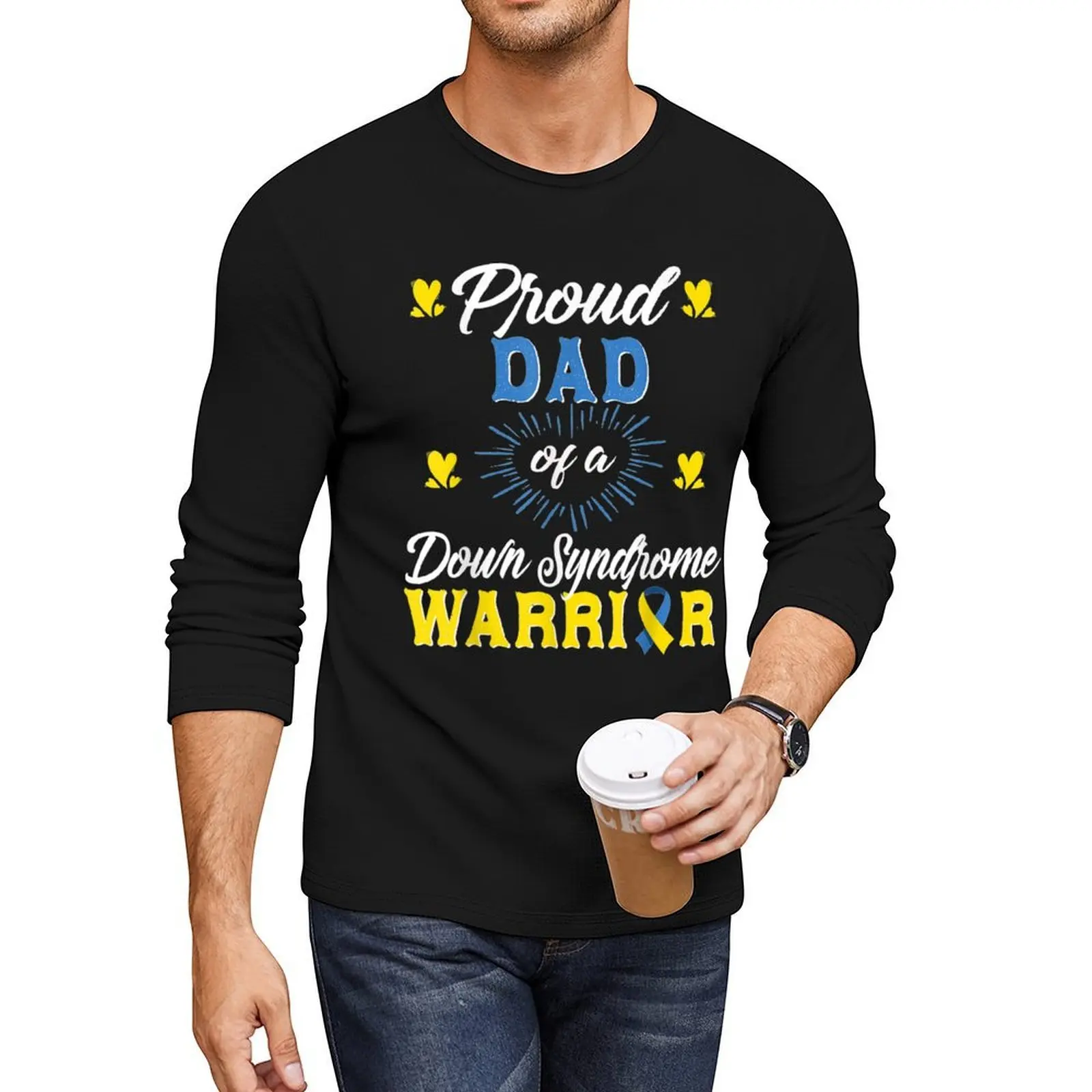 Proud Dad Of Down Syndrome Warrior Awareness Trisomy 21 Long T-Shirt graphic t shirts sweat shirt Tee shirt designer t shirt men
Proud Dad Of Down Syndrome Warrior Awareness Trisomy 21 Long T-Shirt graphic t shirts sweat shirt Tee shirt designer t shirt men