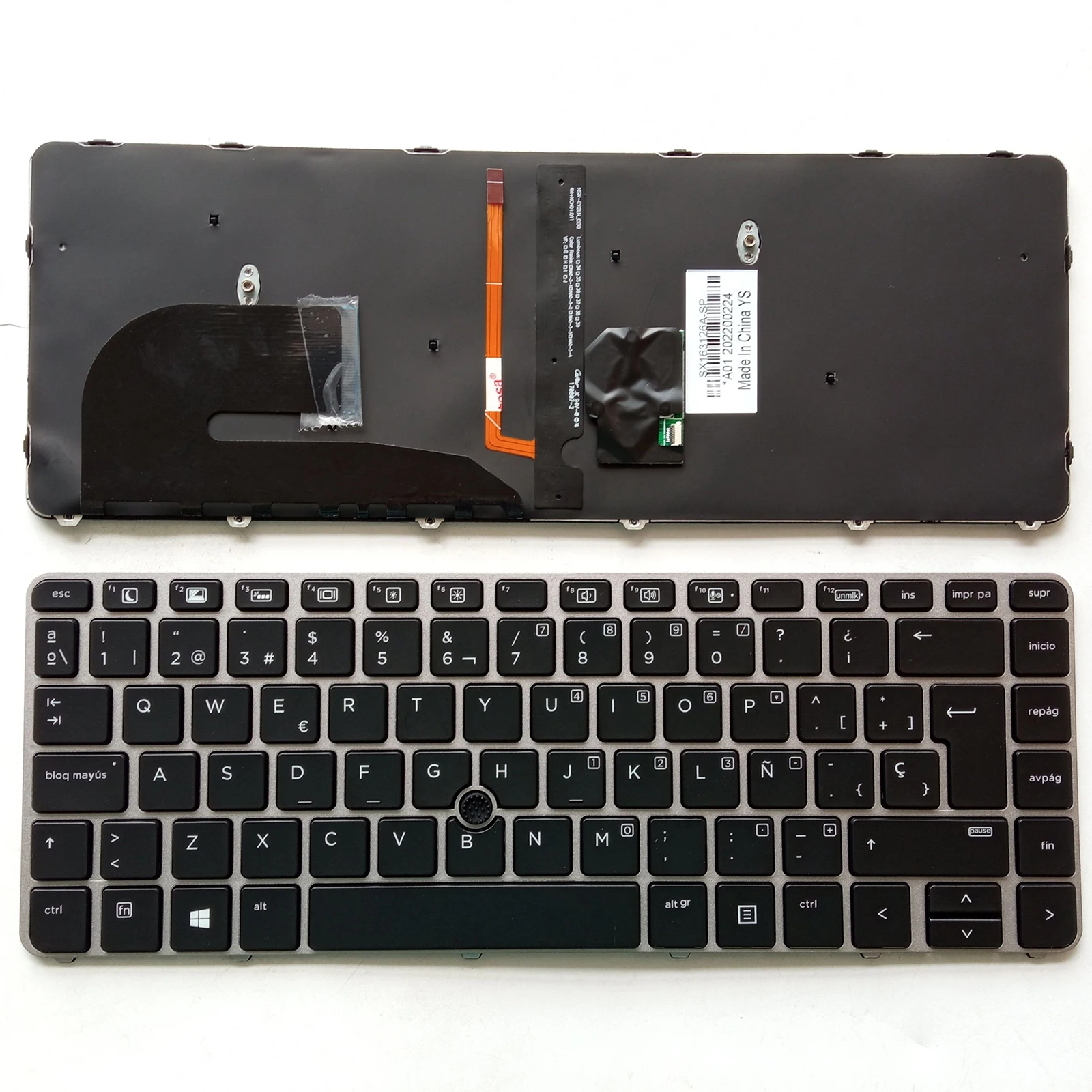 SP for HP EliteBook 840 G3 745 G3 G4 840 G4 840r G4 848 G3 ZBook 14u G4 HSN-I02C-4 Keyboard
SP for HP EliteBook 840 G3 745 G3 G4 840 G4 840r G4 848 G3 ZBook 14u G4 HSN-I02C-4 Keyboard