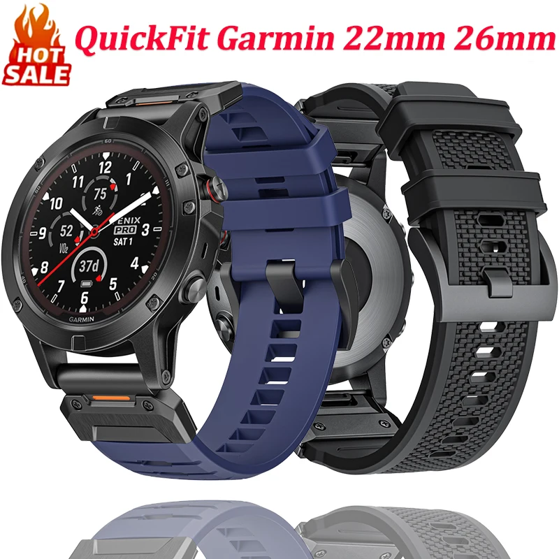 Metal+Silicone Strap for Garmin Fenix 8 51mm 47mm E 7X 7 6 6X 5/Epix Pro Gen 2/Enduro 3 QuickFit 22mm 26mm Bracelet Accessories
Metal+Silicone Strap for Garmin Fenix 8 51mm 47mm E 7X 7 6 6X 5/Epix Pro Gen 2/Enduro 3 QuickFit 22mm 26mm Bracelet Accessories