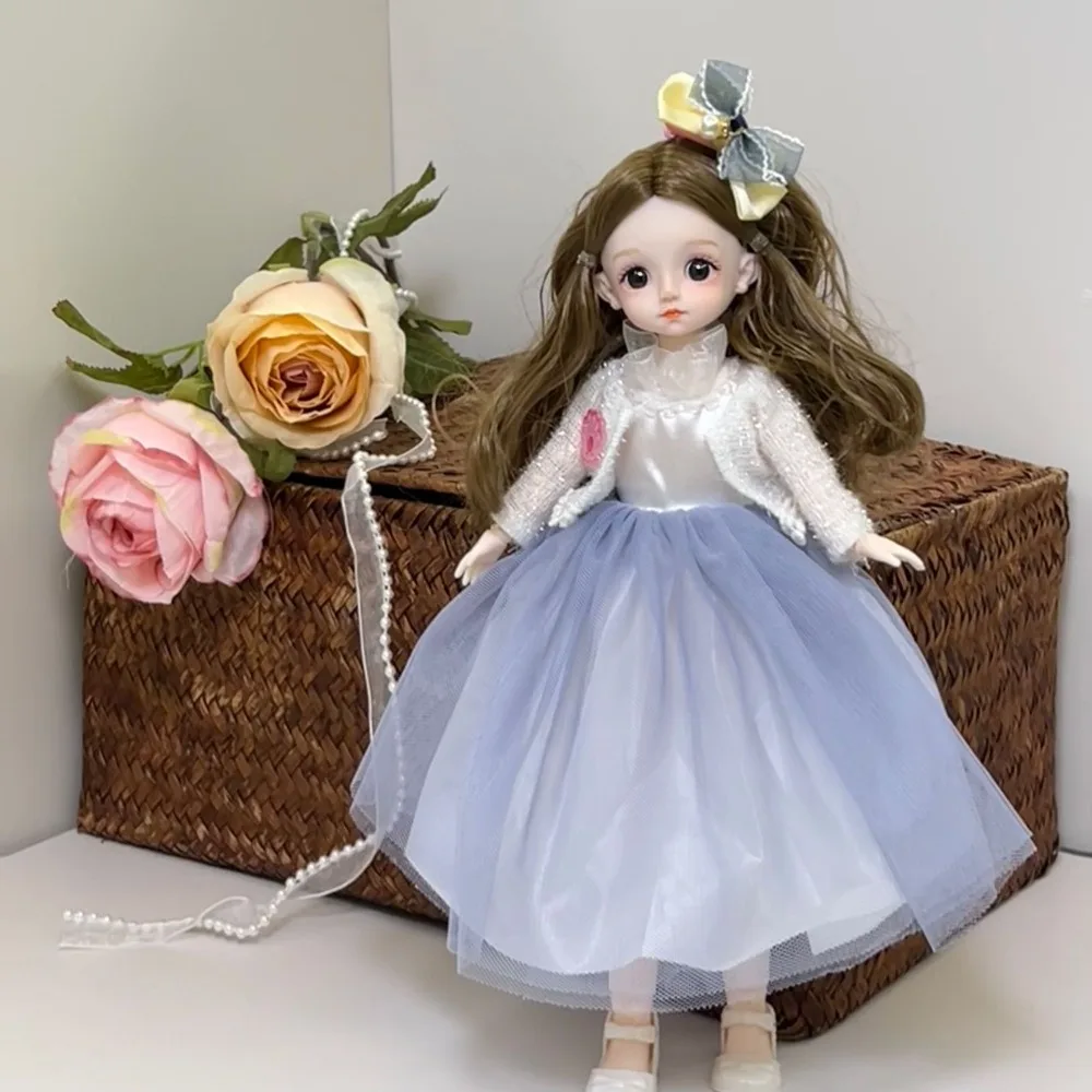 1/6 SD 30cm Bjd Doll with Clothes Long Hair High Heel Princess Dress Up BJD Dolls Ball Jointed Attractive Eyes
1/6 SD 30cm Bjd Doll with Clothes Long Hair High Heel Princess Dress Up BJD Dolls Ball Jointed Attractive Eyes