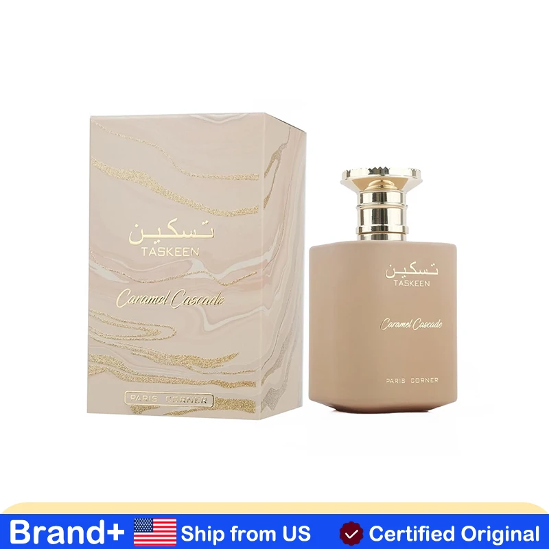 Paris Corner Taskeen Caramel Cascade EDP 3.4 Fl Oz Sweet Elegance Perfume for Women and Men Long Lasting Fragrance Cologne
Paris Corner Taskeen Caramel Cascade EDP 3.4 Fl Oz Sweet Elegance Perfume for Women and Men Long Lasting Fragrance Cologne