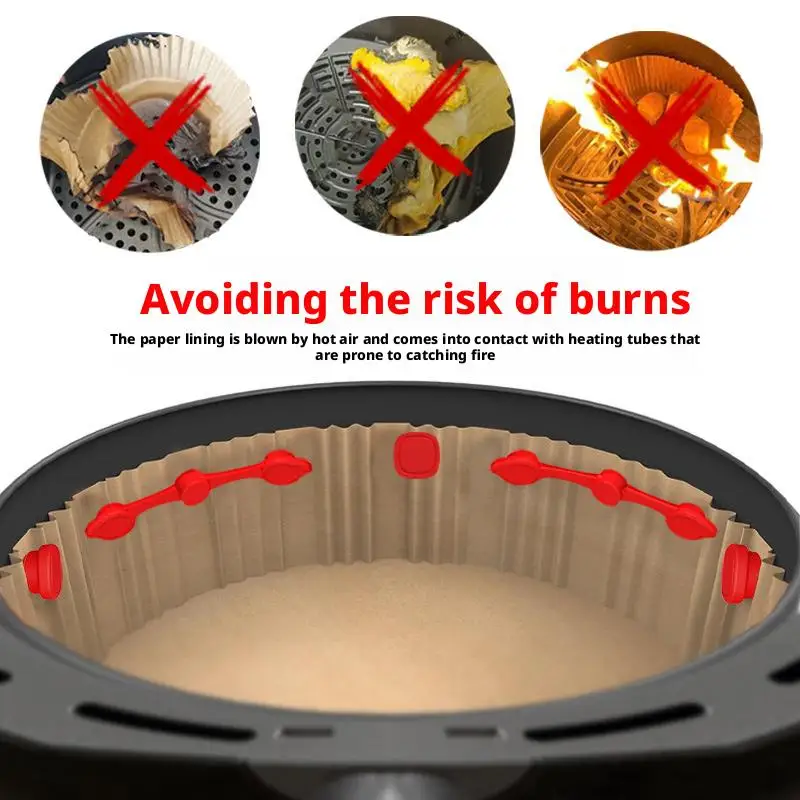Air Fryer Silicone Magnetic Fasteners Reusable Samarium Liner Safety Holders Prevent Cobalt Magnet Clips Parchment Stabiliz A0P7
Air Fryer Silicone Magnetic Fasteners Reusable Samarium Liner Safety Holders Prevent Cobalt Magnet Clips Parchment Stabiliz A0P7