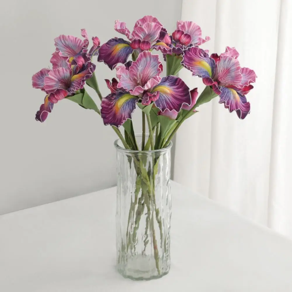 2pcs EVA Artificial Alice Iris Flowers 45cm Beautiful Simulation Cattleya Orchid Handmade Real Touch Silk Fake Flower
2pcs EVA Artificial Alice Iris Flowers 45cm Beautiful Simulation Cattleya Orchid Handmade Real Touch Silk Fake Flower