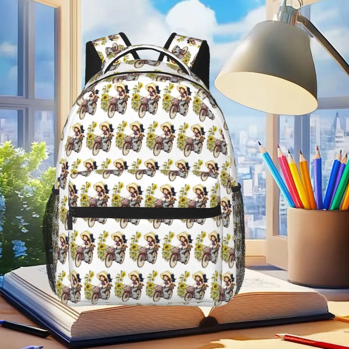 Kawaii Sarah Kay Backpack Student Boys Girls BookBag Kids School Bag Laptop Shoulder Bags for Men Women
Kawaii Sarah Kay Backpack Student Boys Girls BookBag Kids School Bag Laptop Shoulder Bags for Men Women