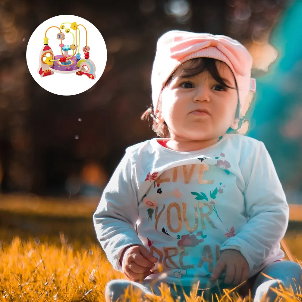 1Pcs Winding Bead Educational Plaything Cartoon Fruits Pattern Wooden Round Bead Maze Roller for Kids Children Kindergarten
1Pcs Winding Bead Educational Plaything Cartoon Fruits Pattern Wooden Round Bead Maze Roller for Kids Children Kindergarten