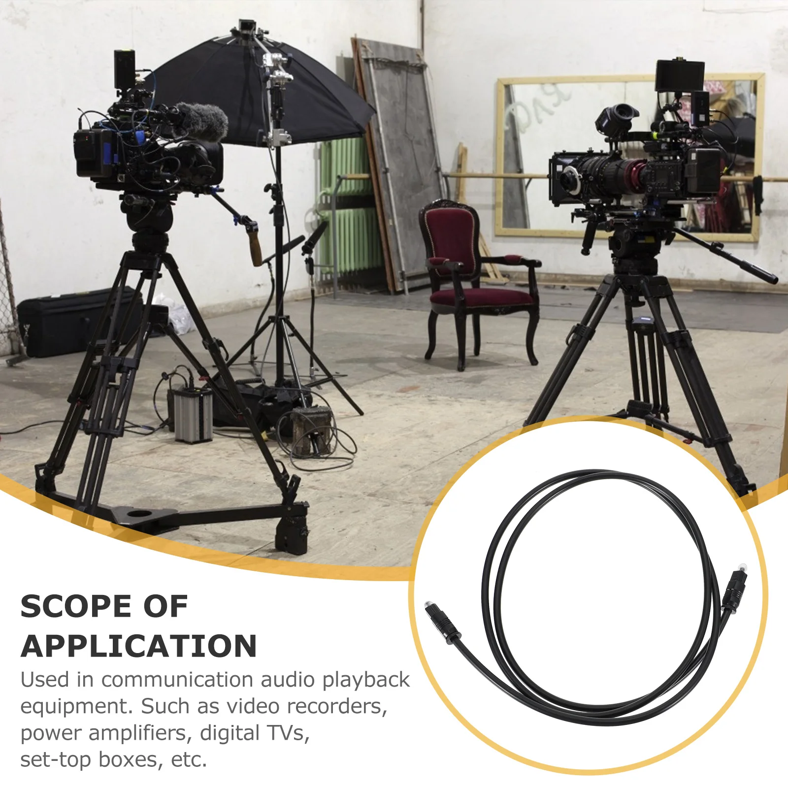 3Pcs 4.0mm Optical Audio Cable Fiber Digital Audio Cord for Sound Bar Game Console High-Density Shielding Pure
3Pcs 4.0mm Optical Audio Cable Fiber Digital Audio Cord for Sound Bar Game Console High-Density Shielding Pure