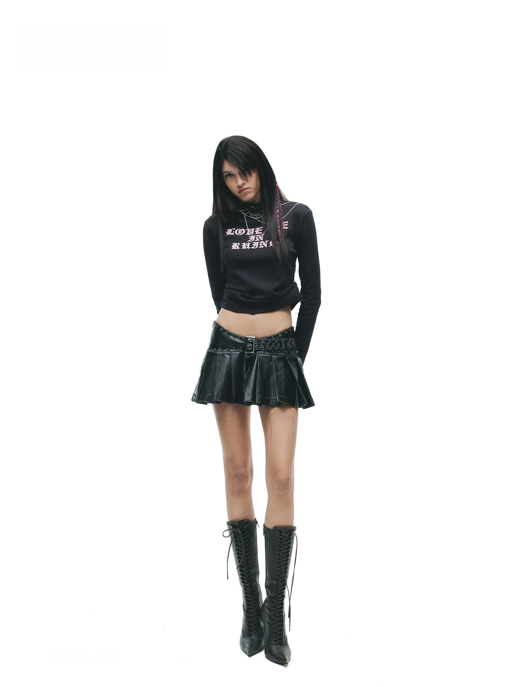 24ANS LTD Punk Sle Women's T-irt Adjustable Height Thi Plate Offset Printing Slim Fit Cotton Long Sve round Ne
24ANS LTD Punk Sle Women's T-irt Adjustable Height Thi Plate Offset Printing Slim Fit Cotton Long Sve round Ne