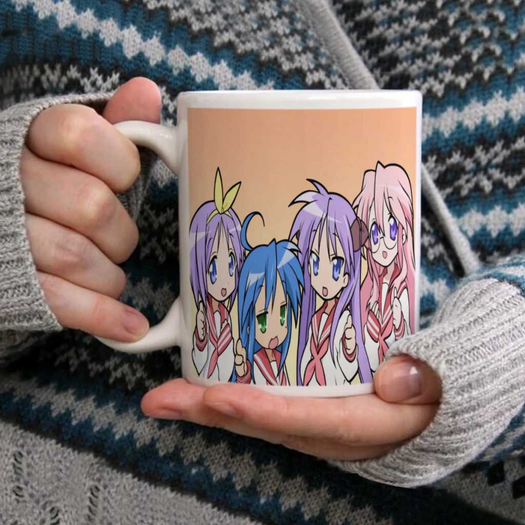 Lucky Star Izumi Konata Anime 11oz Funny Coffee Mug Ceramic Mug for Hot and Cold Drinks Perfect Gift Coffee Lovers
Lucky Star Izumi Konata Anime 11oz Funny Coffee Mug Ceramic Mug for Hot and Cold Drinks Perfect Gift Coffee Lovers