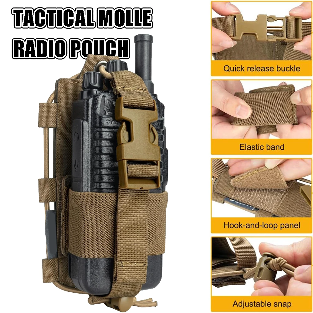 Регулируемая кобура для тактического радио Molle, подходит для Baofeng UV5R UV82 BF-F8HP + сумка для хранения журналов для винтовки для улицы
Регулируемая кобура для тактического радио Molle, подходит для Baofeng UV5R UV82 BF-F8HP + сумка для хранения журналов для винтовки для улицы