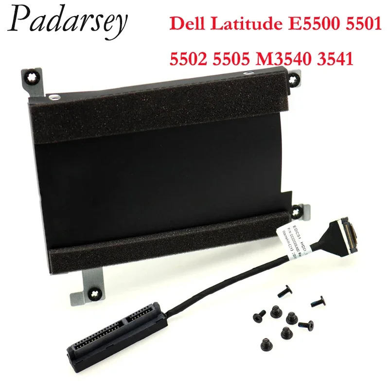 Padarsey SATA Hard Drive Cable 78RF8 w/ HDD Caddy ND8N9 for Dell Latitude 15 5510 5511 5500 5501 5502 5505 Precision 15 3540
Padarsey SATA Hard Drive Cable 78RF8 w/ HDD Caddy ND8N9 for Dell Latitude 15 5510 5511 5500 5501 5502 5505 Precision 15 3540