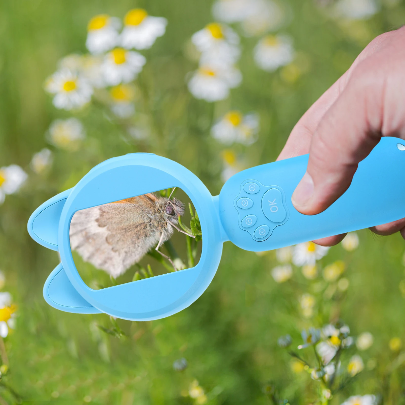 Children's Electronic Magnifying Glass High Definition H held Microscope Kids Portable Mini Magnifier Safe Material Toddler
Children's Electronic Magnifying Glass High Definition H held Microscope Kids Portable Mini Magnifier Safe Material Toddler