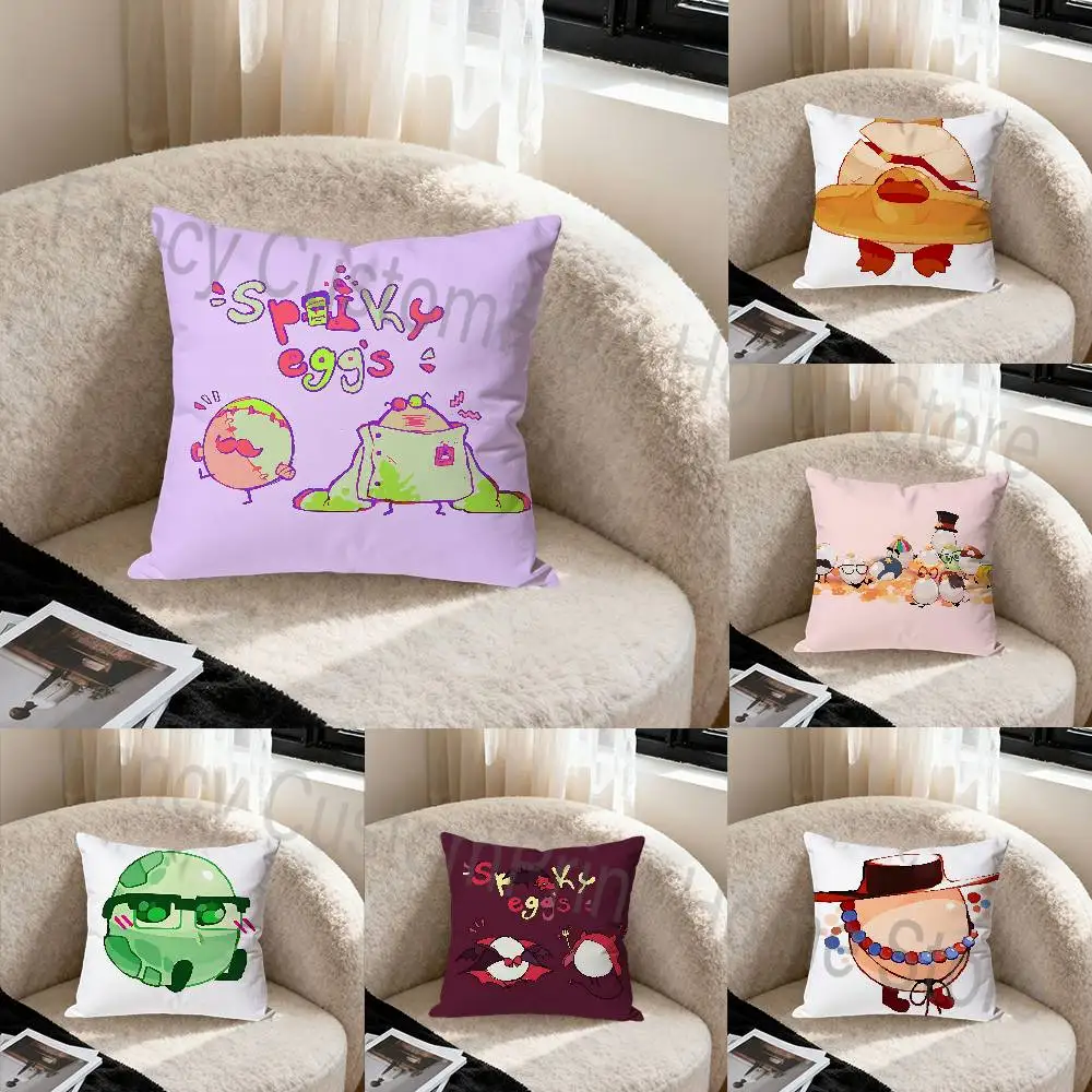 Q-QSMP Eggs Game Pillow Cases for Bedroom Living Room Sofa Home Decor Polyester Cushion Cover with Zipper
Q-QSMP Eggs Game Pillow Cases for Bedroom Living Room Sofa Home Decor Polyester Cushion Cover with Zipper