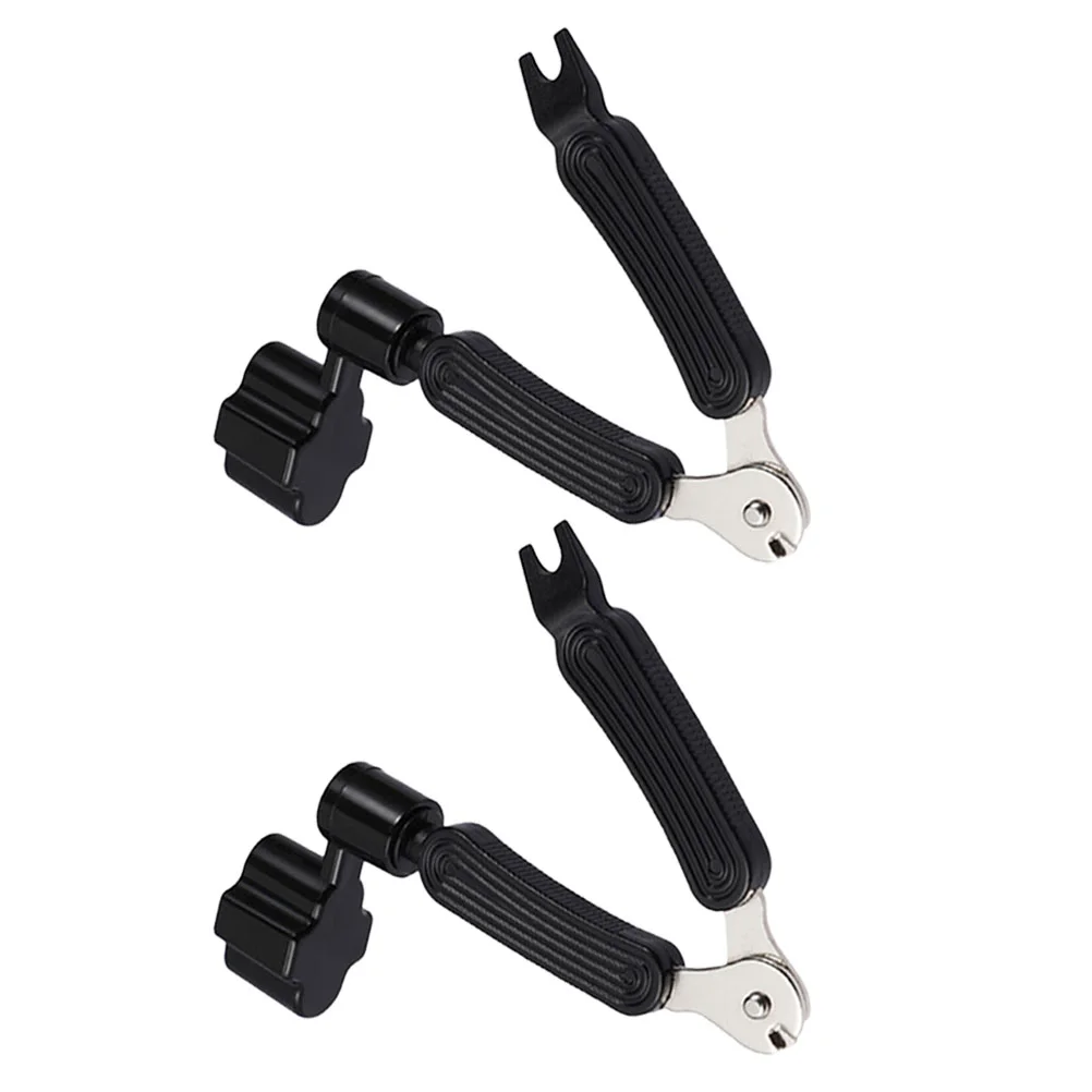 2 Pcs Guitar String Winder Multifunction Tool Premium Metal Clipper Bridge Pin Puller Peg Remover Suitable Acoustic
2 Pcs Guitar String Winder Multifunction Tool Premium Metal Clipper Bridge Pin Puller Peg Remover Suitable Acoustic