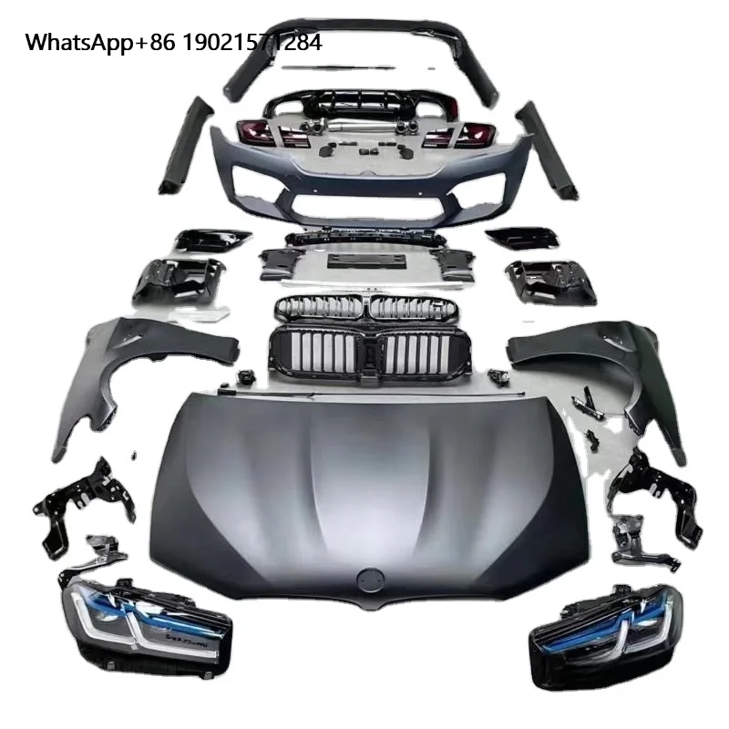 Auto Parts for 5 Series F10 Front Rear Bumpers Fenders Side Skirts M5 F10 F18 Upgraded to G30 G38 Widebody BodyKit
Auto Parts for 5 Series F10 Front Rear Bumpers Fenders Side Skirts M5 F10 F18 Upgraded to G30 G38 Widebody BodyKit