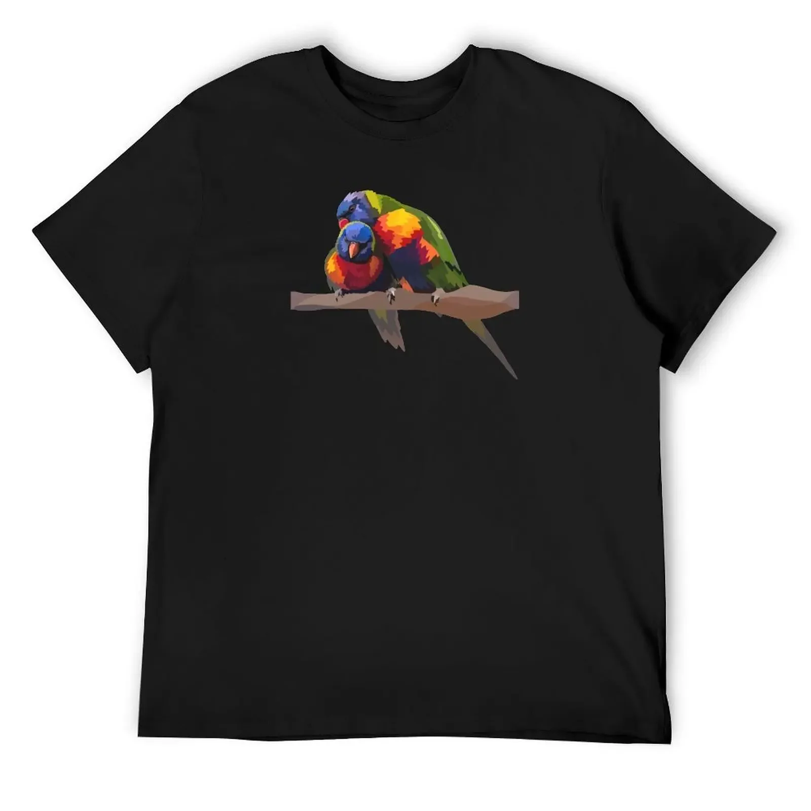 Радужная футболка Lorikeet с парами и перьями, одежда в стиле аниме, забавные подарки, большие размеры, мужские забавные футболки
Радужная футболка Lorikeet с парами и перьями, одежда в стиле аниме, забавные подарки, большие размеры, мужские забавные футболки