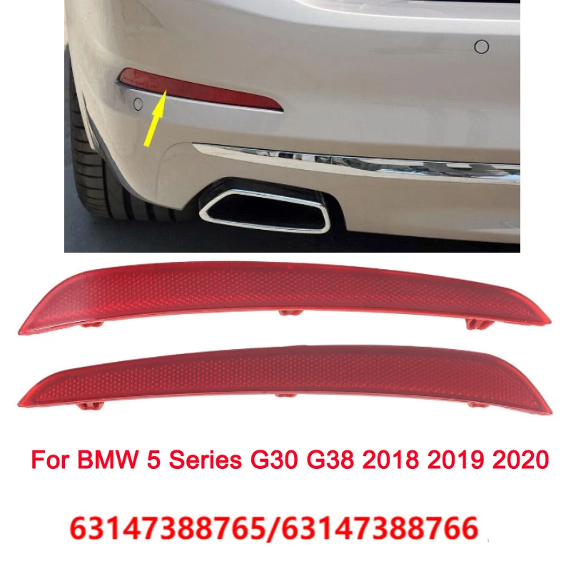Для BMW 5 серии G30 G38 2018 2019 2020: задний боковой светоотражатель бампера 63147388765 63147388766
Для BMW 5 серии G30 G38 2018 2019 2020: задний боковой светоотражатель бампера 63147388765 63147388766