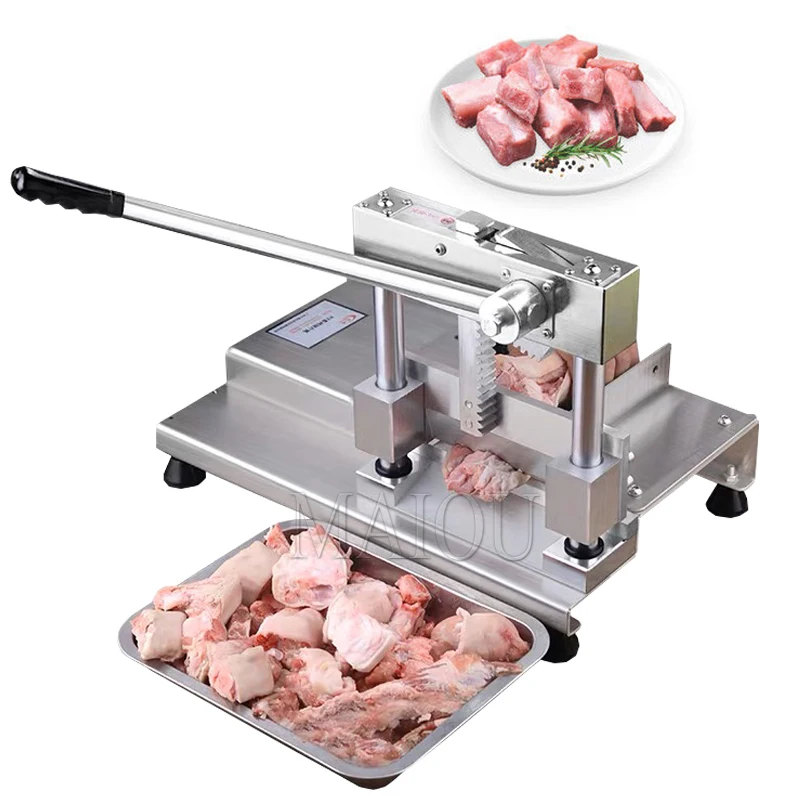 Коммерческий ручной станок для резки костей для резки свиных ребер Профессиональная машина для резки костей
Коммерческий ручной станок для резки костей для резки свиных ребер Профессиональная машина для резки костей