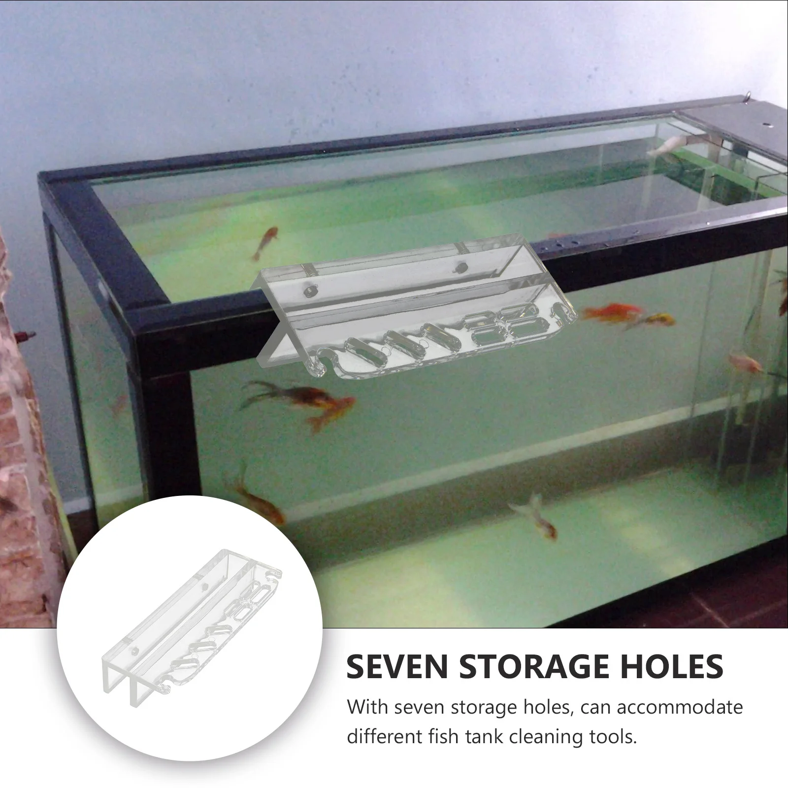 Aquarium Tool Holder Clear Fish Tank Tool Organizer Stand For Water Grass Scissors Cleaning Tools Storage Rack
Aquarium Tool Holder Clear Fish Tank Tool Organizer Stand For Water Grass Scissors Cleaning Tools Storage Rack