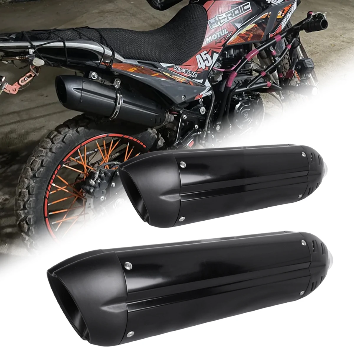 51mm universal motorcycle exhaust pipe, suitable for Honda FZ6N GSXR1000 S1000rr
51mm universal motorcycle exhaust pipe, suitable for Honda FZ6N GSXR1000 S1000rr