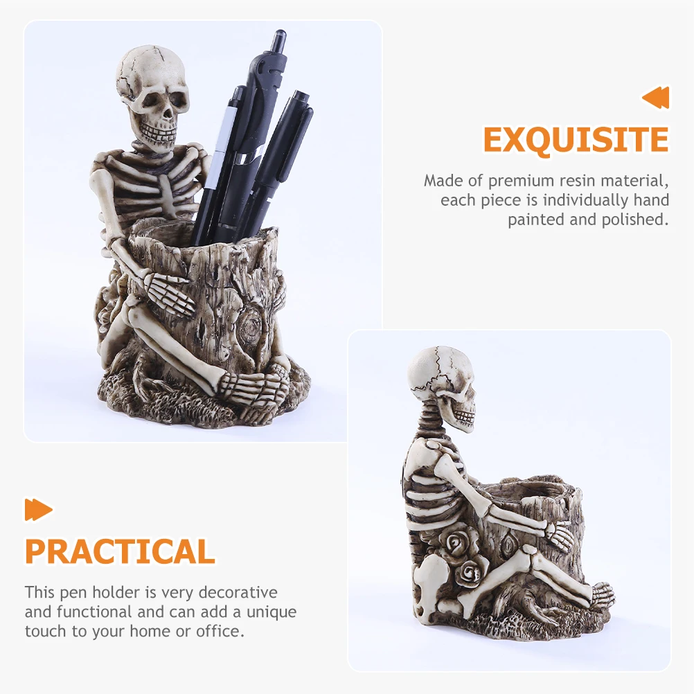 Skull Stationery Bucket Desk ganizer Premium Pencil Holder H Painted Storage Bucket Container Pen Holder Pen St
Skull Stationery Bucket Desk ganizer Premium Pencil Holder H Painted Storage Bucket Container Pen Holder Pen St