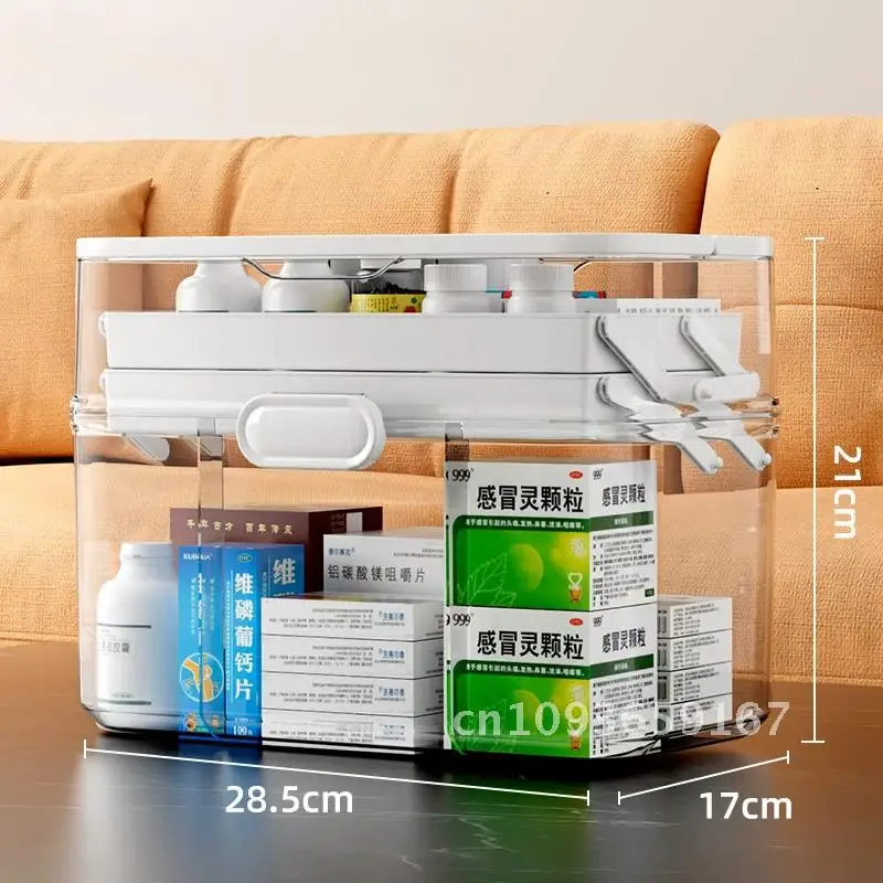 Large Multi-layer Medicine Box Plastic Household Division Box Emergency Family Storage Portable Medicine Multi-functional Box
Large Multi-layer Medicine Box Plastic Household Division Box Emergency Family Storage Portable Medicine Multi-functional Box