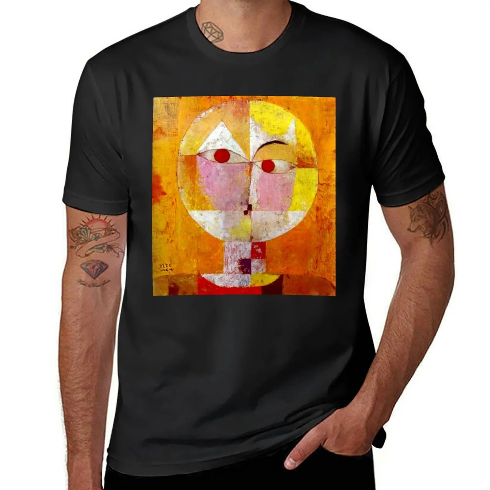 Senecio | Abstract Portrait of a Man by Paul Klee T-Shirt customs customs design your own oversizeds men graphic t shirts
Senecio | Abstract Portrait of a Man by Paul Klee T-Shirt customs customs design your own oversizeds men graphic t shirts