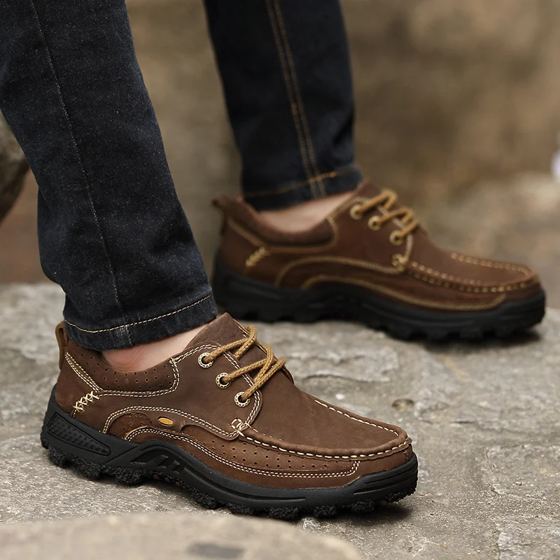 Shoes for Men genuine Leather Casual Shoes Spring Autumn Outdoor Hiking Sneakers oxfords Mens Shoes Zapatos De Hombre
Shoes for Men genuine Leather Casual Shoes Spring Autumn Outdoor Hiking Sneakers oxfords Mens Shoes Zapatos De Hombre