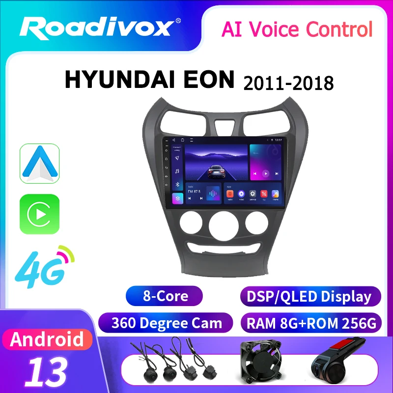 roadivox Android car radio for HYUNDAI EON 2011 2018 stereo GPS Navigation video Multimedia Player tape recorder carplay
roadivox Android car radio for HYUNDAI EON 2011 2018 stereo GPS Navigation video Multimedia Player tape recorder carplay