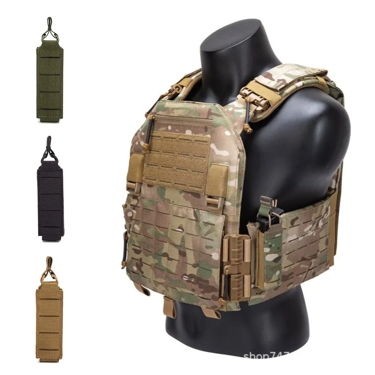 9mm Magazine Pouch Outdoor tactical 1000D laser cutting pistol 9mm scorpion style magazine Pouch MOLLE Hunting Accessories
9mm Magazine Pouch Outdoor tactical 1000D laser cutting pistol 9mm scorpion style magazine Pouch MOLLE Hunting Accessories
