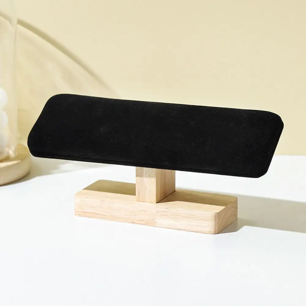 Wooden Bracelet Display Stand Velvet Watch Display Jewelry Chain Holder Single Layer Vertical Jewelry Organizer Bar
Wooden Bracelet Display Stand Velvet Watch Display Jewelry Chain Holder Single Layer Vertical Jewelry Organizer Bar