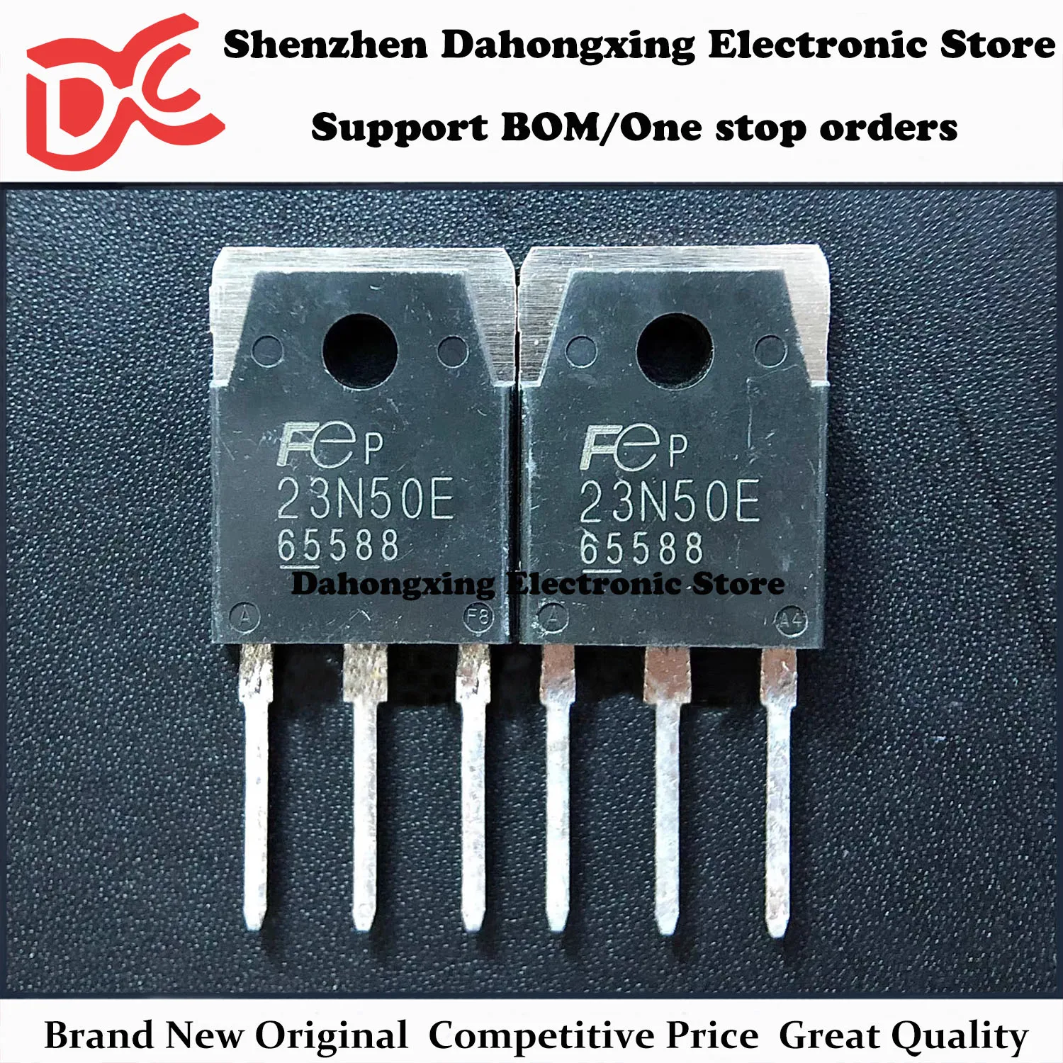 New Original 10Pcs FMH23N50E 23N50E TO-3P 23A 500V MOSFET Field-effect Transistor Great Quality
New Original 10Pcs FMH23N50E 23N50E TO-3P 23A 500V MOSFET Field-effect Transistor Great Quality