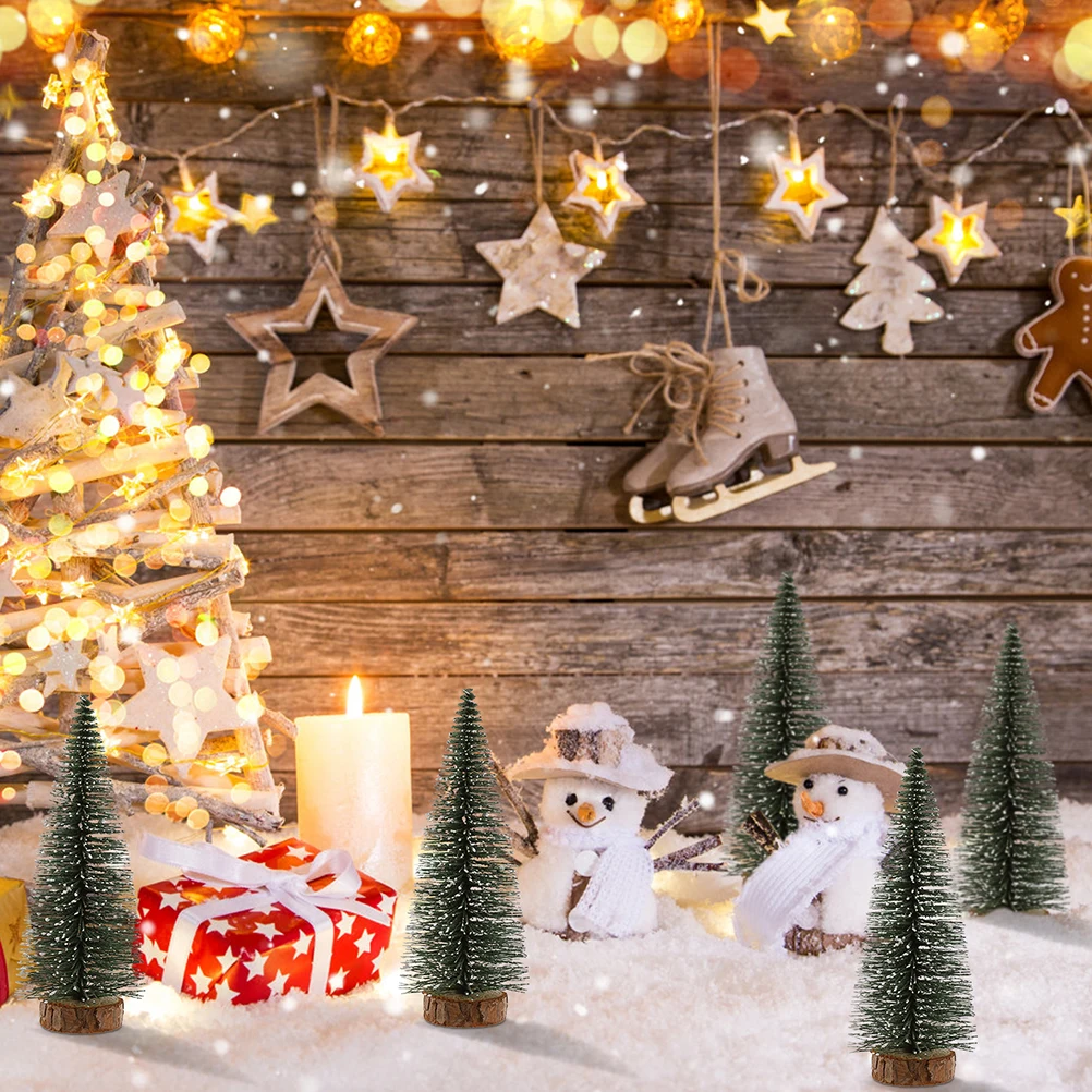 12 Pcs Mini Christmas Tree Ornaments Desktop Decor Fake Cedar PVC Pine Village Child Xmas Gift Tabletop Adorn Home Party
12 Pcs Mini Christmas Tree Ornaments Desktop Decor Fake Cedar PVC Pine Village Child Xmas Gift Tabletop Adorn Home Party