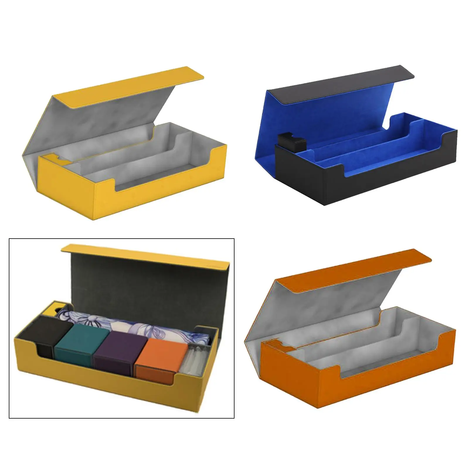Card Deck Box, Deck Convertible Holds 550+ , Durable and Sturdy Card Storage for TCG, for OCG , for MTG: Cards
Card Deck Box, Deck Convertible Holds 550+ , Durable and Sturdy Card Storage for TCG, for OCG , for MTG: Cards