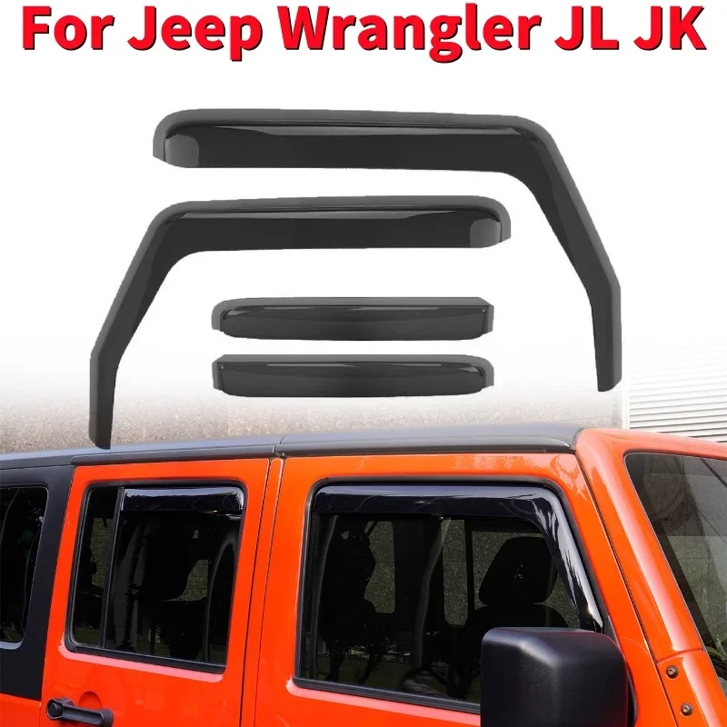 Car Side Window Deflectors Vent Visors Sun Wind Rain Shield For Jeep Wrangler JL Unlimited 18-20 JK 07-18
Car Side Window Deflectors Vent Visors Sun Wind Rain Shield For Jeep Wrangler JL Unlimited 18-20 JK 07-18