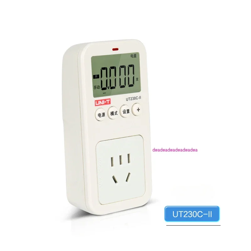 UT230A-II/UT230C-II Многофункциональная розетка для измерения мощности Монитор мощности Измерительный прибор
UT230A-II/UT230C-II Многофункциональная розетка для измерения мощности Монитор мощности Измерительный прибор