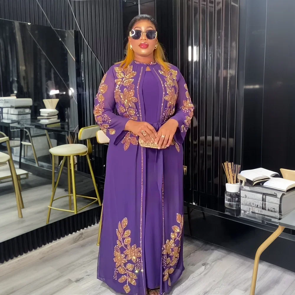 2025 Abayas For Women Dubai Luxury Chiffon Boubou Muslim Fashion Caftan Marocain Wedding Evening Party Dresses African Clothes
2025 Abayas For Women Dubai Luxury Chiffon Boubou Muslim Fashion Caftan Marocain Wedding Evening Party Dresses African Clothes