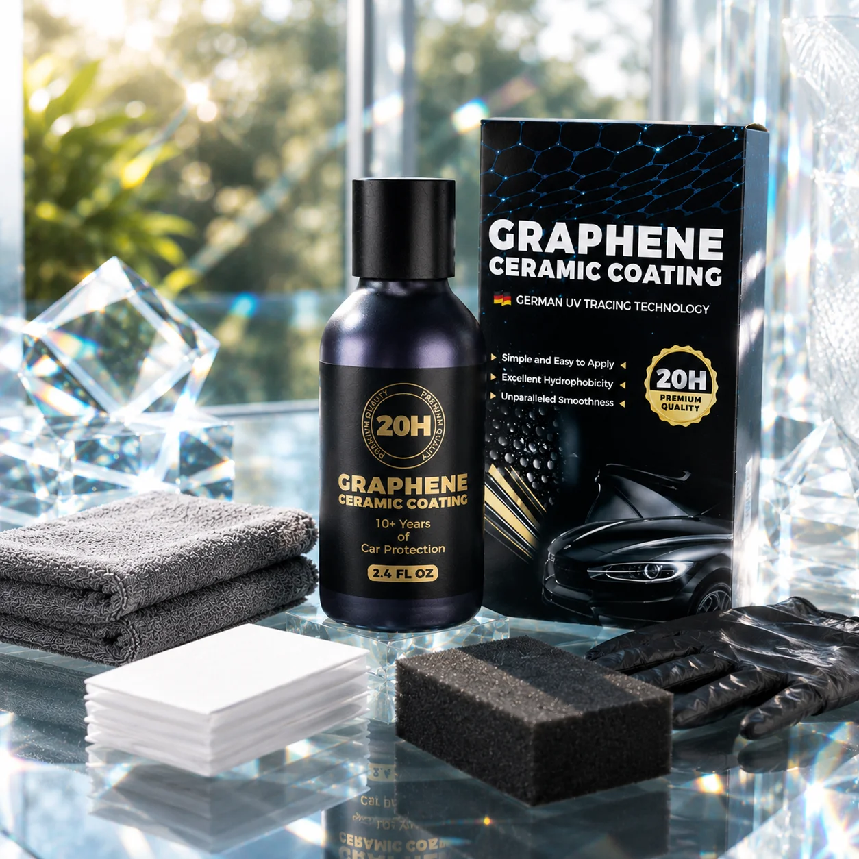 2026 Graphene Ceramic Coating with Self Healing and UV Track Technology Car Detailing Professionals 10+ Years of Protection
2026 Graphene Ceramic Coating with Self Healing and UV Track Technology Car Detailing Professionals 10+ Years of Protection