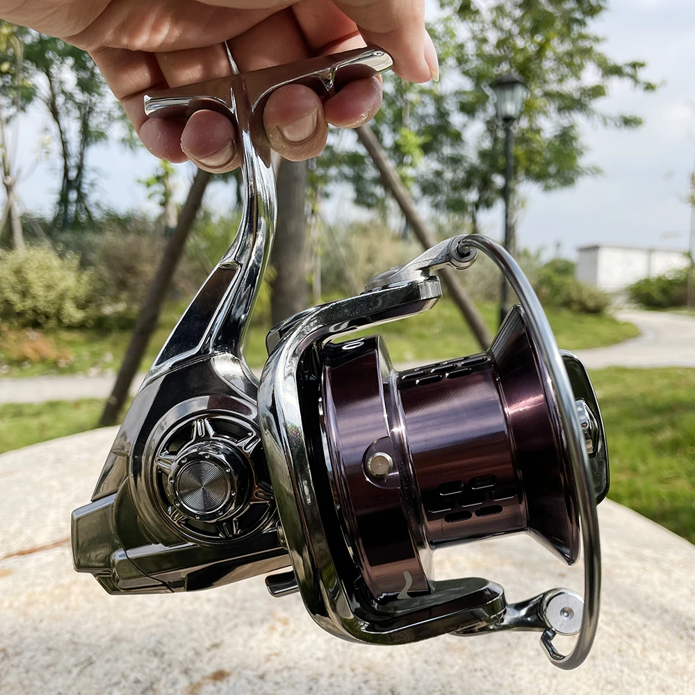 Fishing Reel Fishing Reel 25kg Max Drag 4.0:1 All Metal Cup Spinning Fishing Reel Metal
Fishing Reel Fishing Reel 25kg Max Drag 4.0:1 All Metal Cup Spinning Fishing Reel Metal