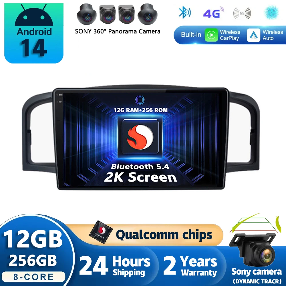 Автомобильное радио Android 14 для Lifan 620 Solano 2008 2009 2010 2011-2015 Навигация GPS Мультимедийный плеер Стерео Wi-Fi + 4G BT Carplay
Автомобильное радио Android 14 для Lifan 620 Solano 2008 2009 2010 2011-2015 Навигация GPS Мультимедийный плеер Стерео Wi-Fi + 4G BT Carplay