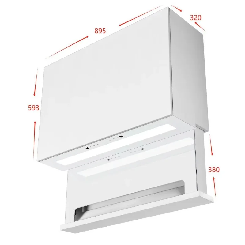Commercial Customizable Intelligent New Fully Embedded Range Hood with Baffle Filter Stainless Steel Housing for Household
Commercial Customizable Intelligent New Fully Embedded Range Hood with Baffle Filter Stainless Steel Housing for Household