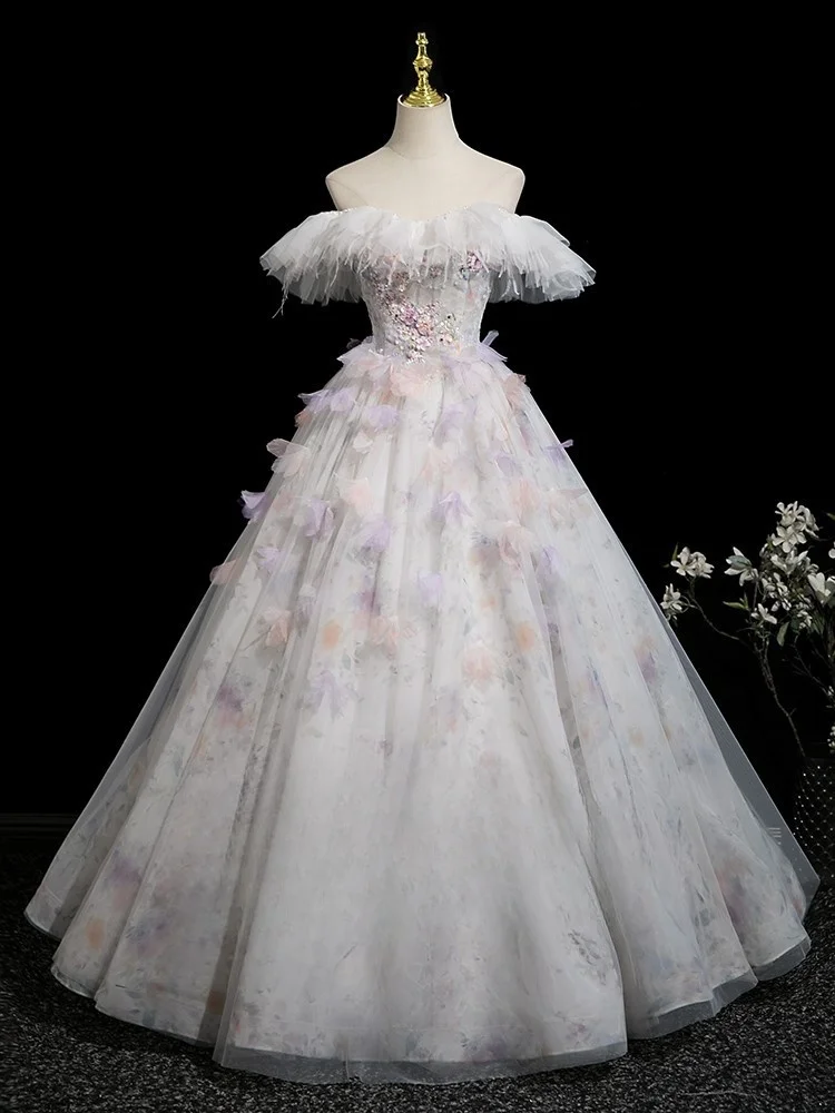 An ethereal and elegant one-shoulder toasting off-the-beaten-path wedding dress for adults
An ethereal and elegant one-shoulder toasting off-the-beaten-path wedding dress for adults
