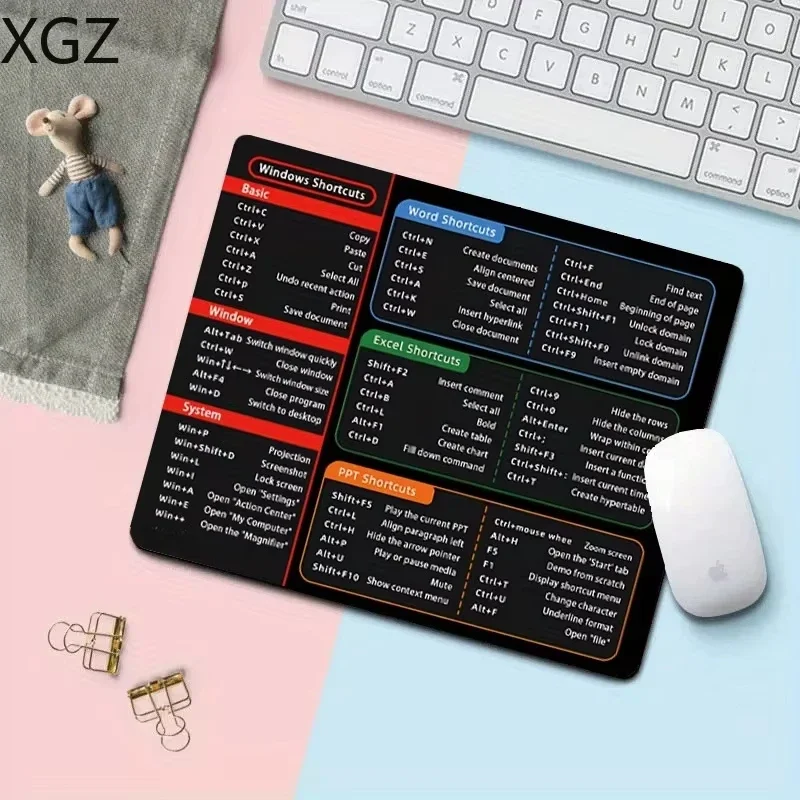 small mouse pad Microsoft Word Excel special natural rubber keyboard shortcuts non-slip base mats laptop desktop computer pads
small mouse pad Microsoft Word Excel special natural rubber keyboard shortcuts non-slip base mats laptop desktop computer pads