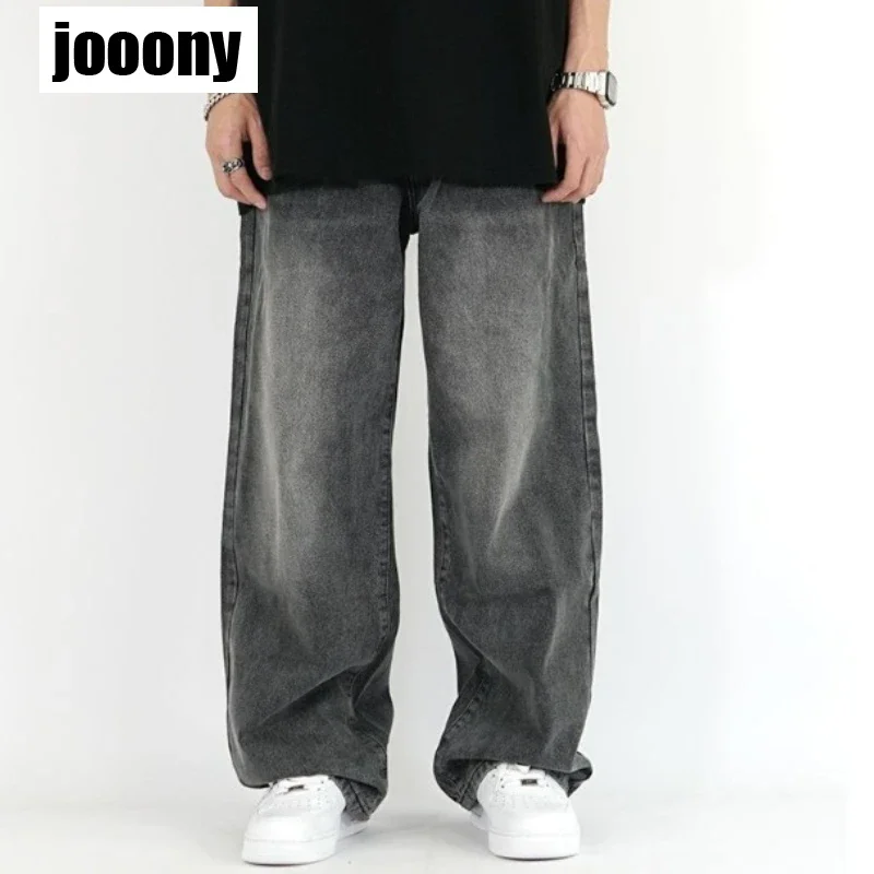New Men's Streetwear Korean Baggy Wide Leg Washed Jeans Harajuku Fashion Straight Elastic Loose Denim Pants Leisure All-match
New Men's Streetwear Korean Baggy Wide Leg Washed Jeans Harajuku Fashion Straight Elastic Loose Denim Pants Leisure All-match