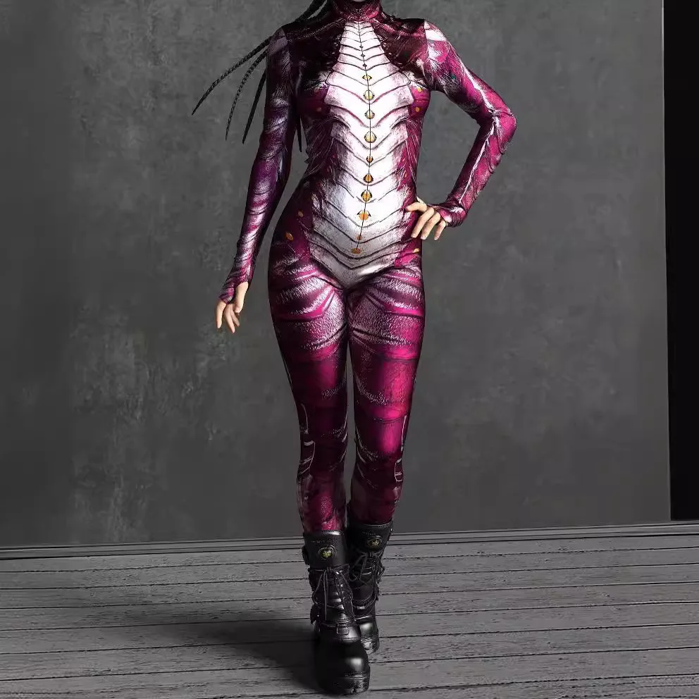 Horror Monsters Armor Skin Women Cosplay Punk Bodysuits Costume Holiday Party Fancy Performance Jumpsuit Rompers Zentai
Horror Monsters Armor Skin Women Cosplay Punk Bodysuits Costume Holiday Party Fancy Performance Jumpsuit Rompers Zentai