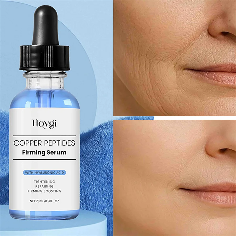 Blue Copper Peptides Serum For Firming Face Tightening Repairing Collagen Boosting Hyaluronic Acid Beauty Skin Care Cosmetics
Blue Copper Peptides Serum For Firming Face Tightening Repairing Collagen Boosting Hyaluronic Acid Beauty Skin Care Cosmetics