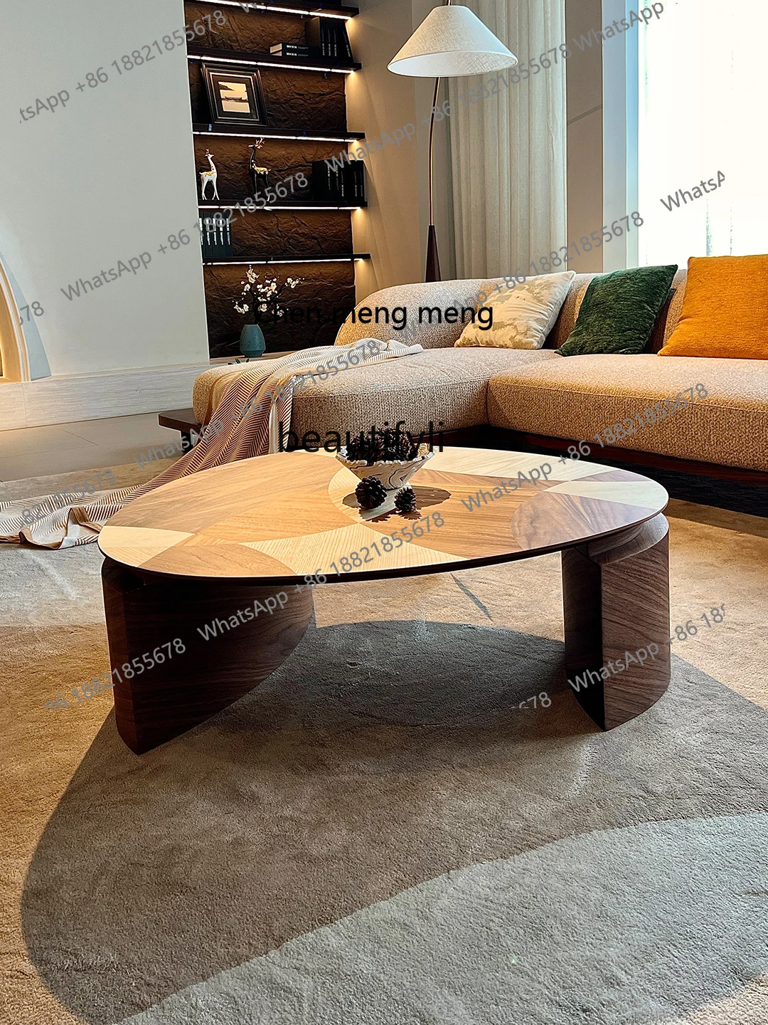 Coffee Table Solid Wood Inlaid Coffee Table High-End Wabi-Sabi Style Living Room Home French Retro Tea Table H
Coffee Table Solid Wood Inlaid Coffee Table High-End Wabi-Sabi Style Living Room Home French Retro Tea Table H