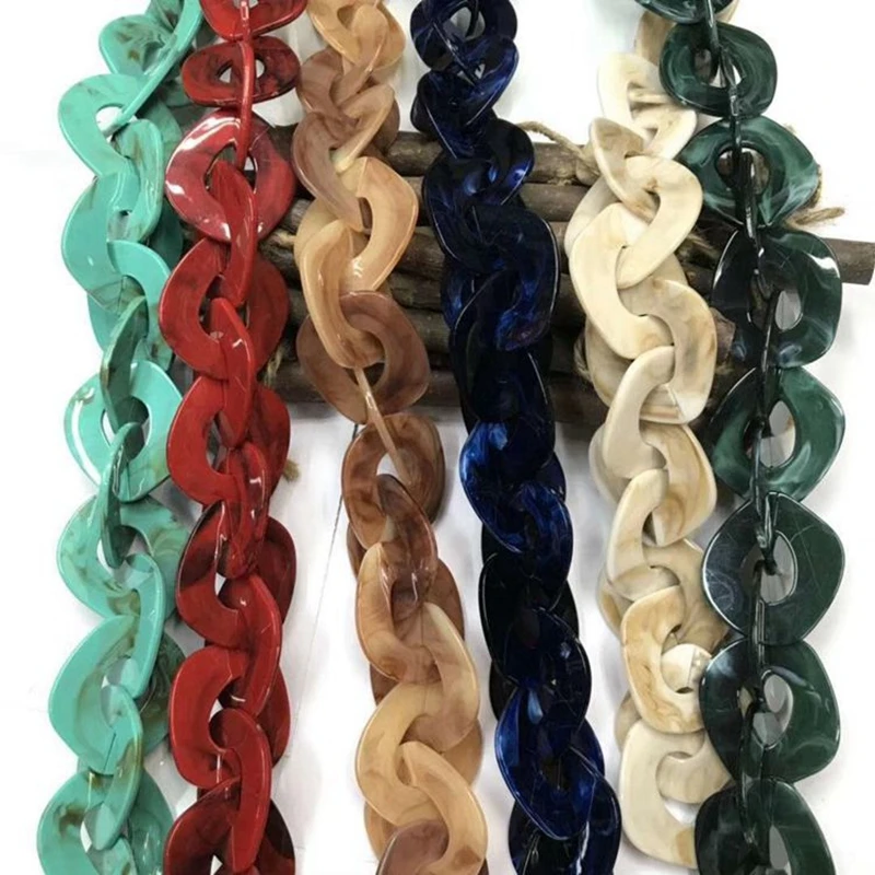 1.0 meter Acrylic Strands Linked Bag Chains Parts Women Jewelry DIY Accessories Chains Components Mask Glasses Chains N009
1.0 meter Acrylic Strands Linked Bag Chains Parts Women Jewelry DIY Accessories Chains Components Mask Glasses Chains N009