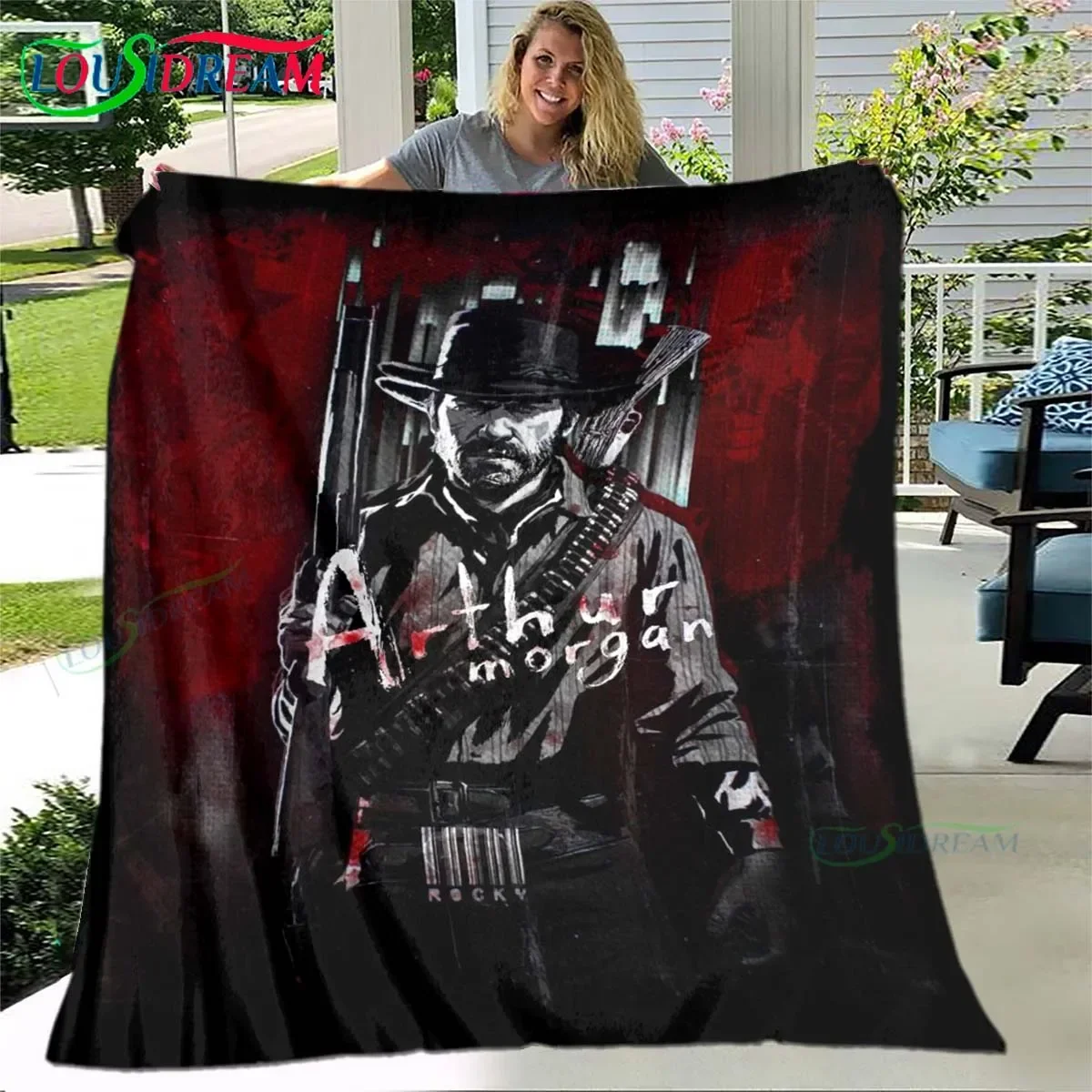 Popular Game Role A-Arthur Morgan Four Seasons Blanket Sofa Cover Travel Bed Plush Blanket Travel Office Break Blanket Gift
Popular Game Role A-Arthur Morgan Four Seasons Blanket Sofa Cover Travel Bed Plush Blanket Travel Office Break Blanket Gift